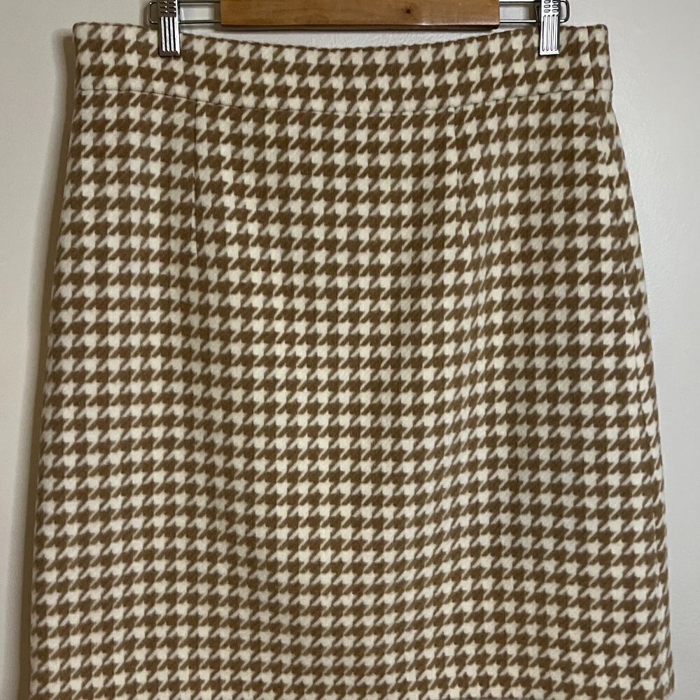 Hugo Boss Vatwea Wool-Blend Mini Skirt Size US 12 (L)